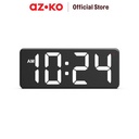 AZKO Arthome Jam Meja LED Desk Clock Jam Led Aesthetic Dekorasi Meja Hiasan Rumah Tempat Komersial - Merah