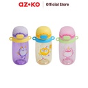 AZKO Kris Monza Botol Minum Anak Water Drinking Bottle Tempat Minum Anak-Anak Bpa Free Perlengkapan Minum Kids Tumbler - Ungu