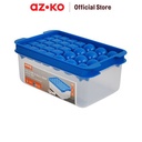 AZKO Kris Cetakan Es Batu Mix Cubes & Balls Dengan Wadah Ice Cube Tray Pencetak Es Food Grade 32 Slot Perlengkapan Masak - 18 cubes