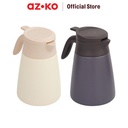 AZKO Kris Clarks Teko Vacuum Flask Drinkware Pitcher Vakum Flask Perlengkapan Minum Water Kettle Ceret Vacuum Flask Wadah Air Minum Panas - Abu-abu