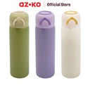 AZKO Kris 45 ml Latte Botol Vacuum Flask Tumbler Termos Minuman Tempat Air Minum Panas Water Bottle Food Grade Perlengkapan Minum - Hijau
