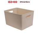 AZKO Tatay Baobab Keranjang Penyimpanan Ecohome Handle Storage Basket Kotak Penyimpanan Serbaguna Bin Organizer Tempat Simpan Barang - XL