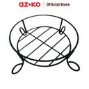 AZKO Arthome Rak Tanaman Wadah Pot Bunga Tempat Tumbuhan Perlengkapan Berkebun Aksesoris Taman - T10/D20cm