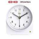 AZKO Arthome Jam Weker 5137 Alarm Clock Waker Clock Jam Alarm Analog Dekorasi Kamar Tidur - Hitam