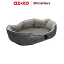 AZKO Paws N Tail Tempat Tidur Hewan Waterproof Oxford Pet Bed Kasur Hewan Peliharaan Alas Tidur Anjing Kucing Pet Accessories - Abu-abu