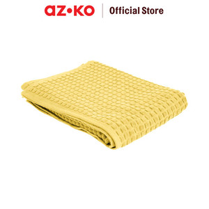 AZKO Forhom Handuk Olahraga Waffle Sports Towel Cotton Anduk Leher Serbaguna Handuk Kecil Travel - Biru