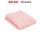 AZKO Forhom Handuk Mandi Herringbone Bath Towel Handuk Dewasa Anduk Badan Perlengkapan Mandi - Pink