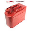 AZKO Krisbow 10 ltr Jerigen Gasoline - Merah Tempat Bensin Bbm Jerrycan Jeriken Minyak Perlengkapan Bengkel
