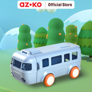 AZKO Kris Botol Minum Anak Car Water Drinking Bottle Botol Air Bpa Free Wadah Minuman Perlengkapan Minum Drinkware - Biru