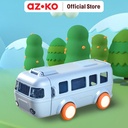 AZKO Kris Botol Minum Anak Car Water Drinking Bottle Botol Air Bpa Free Wadah Minuman Perlengkapan Minum Drinkware - Biru