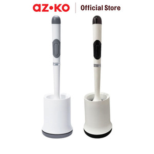 AZKO Proclean Sikat Toilet Dengan Dispenser Sabun PP/TPR Bathroom Brush With Dispenser Sikat Wc Serbaguna Alat Kebersihan Pembersih Kamar Mandi - Sikat TPR