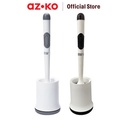 AZKO Proclean Sikat Toilet Dengan Dispenser Sabun PP/TPR Bathroom Brush With Dispenser Sikat Wc Serbaguna Alat Kebersihan Pembersih Kamar Mandi - Sikat TPR