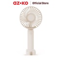AZKO Memoo Kipas Angin Portable Rechargeable 12 Portable Fan Kipas Mini Travel Serbaguna Kipas Angin Isi Ulang Penyejuk Udara - Biru