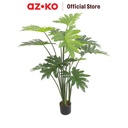 AZKO Arthome Tanaman Artifisial Philodendron Tumbuhan Tanaman Buatan Dekorasi Plant Sintetis Pajangan Rumah Serbaguna Hiasan Properti Foto - 140cm