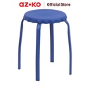 AZKO Soleil Soda Bangku Metal - Biru - Biru