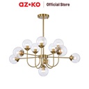 AZKO Eglare Lavina Lampu Gantung Hias Hanging Lamp Lighting Plafon Light Lampu Langit Langit Ceiling Light - 1 Lamp
