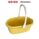 AZKO Proclean 22 ltr Ember Bak Air Serbaguna Ember Dengan Handle Multifunctional Bucket Perlengkapan Rumah Tangga - Hijau