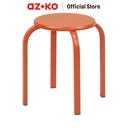 AZKO Soleil Astro Bangku Metal Multipurpose Stool Bangku Makan Cafe Restoran Tempat Duduk Serbaguna Furinture Interior Rumah - Hitam