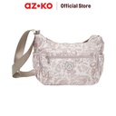 AZKO Passport Gamora Tas Selempang Printed Sling Bag Stylish Tas Crossbody Cewek Woman Mini Bag Fashion Wanita - Cokelat