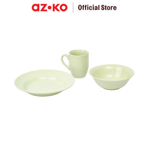 AZKO Delicia Set Farbe Perlengkapan Makan - Beige