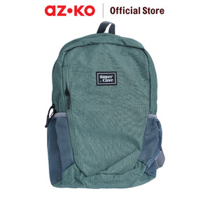 AZKO Supercase Jupiter Tas Ransel Value Adult Backpack Tas Punggung Dewasa Ransel Gendong Serbaguna - Hijau