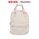 AZKO Passport Peribelle Tas Ransel Jacquard Adult Backpack Tas Punggung Dewasa Ransel Gendong Serbaguna - Hitam