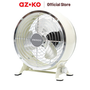 AZKO Memoo Kipas Angin Meja Usb Portabel Fan Kipas Mini Travel Serbaguna Kipas Angin Isi Ulang Penyejuk Udara - Putih