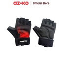 AZKO Kinetic Sarung Tangan Gym Extra Comfort Gym Gloves Pelindung Tangan Olahraga Weight Lifting Wristband Protection Sport Gloves - M