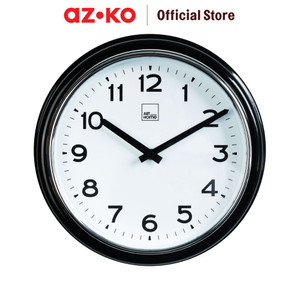 AZKO Arthome Bijou Jam Dinding Wall Clock Jam Tembok Analog Aesthetic Dekorasi Rumah Hiasan Dinding - Hitam