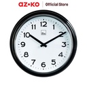 AZKO Arthome Bijou Jam Dinding Wall Clock Jam Tembok Analog Aesthetic Dekorasi Rumah Hiasan Dinding - Hitam