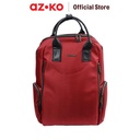 AZKO Passport Louis Tas Ransel - Merah Adult Backpack Tas Punggung Dewasa Ransel Gendong Serbaguna