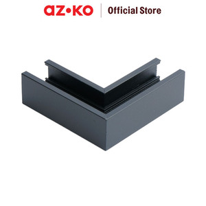 AZKO Krisbow Part Konektor Rel Lampu Sorot L - Hitam