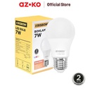 AZKO Krisbow Lumi Bohlam Led 7 watt 700Lm Warm White - Kuning