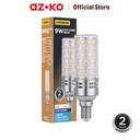 AZKO Krisbow Bohlam Led 9 watt Cool Daylight E14 - Putih