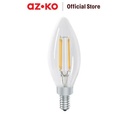 AZKO Eglare Bohlam Led Filamen Candle 4 watt E14 - Warm White