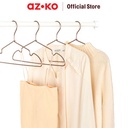 AZKO Stora 41X0.4X21 cm Set 6 Pcs Hanger Aluminium - Gold