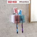 AZKO Stora Tempat Sikat Gigi Dengan 2 Gelas