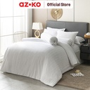 AZKO Sleeplite 250X240 cm Set 5 Pcs Seprai Flat Microfiber Emboss Hotel