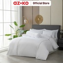 AZKO Sleeplite 250X240 cm Set 5 Pcs Seprai Flat Microfiber Hotel