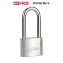 AZKO Krisbow 6.3 cm Gembok Stainless Steel Brass Cylinder Long Shackle