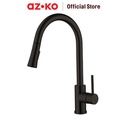 AZKO Acroz Veneto Keran Dapur Leher Angsa Mixer Pull Out - Hitam