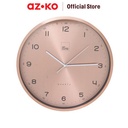 AZKO Arthome 35 cm Jam Dinding 1815 - Rose Gold