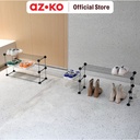 AZKO Stora Rak Sepatu 4 Tingkat Wire