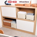 AZKO Stora Set 3 Pcs Keranjang Penyimpanan Fabric - Krem Beige