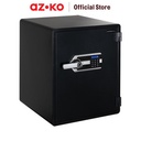 AZKO Krisbow Brankas Tahan Api & Air Fp3503F Fire Safe Box Brangkas Fire Safe Box Water Safe Box Safety Box Tempat Barang Berharga Berangkas - 47x48.3x36cm