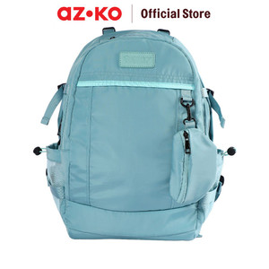AZKO Discovery Adventures Tas Ransel Kasual Backpack Adult Backpack Tas Punggung Dewasa Ransel Gendong Serbaguna - Hijau