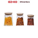 AZKO Kris Set 3 Pcs Costa Stoples Kaca Borosilicate