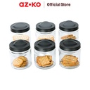 AZKO Kris Set 6 Pcs Cheer Stoples Kaca - Hitam