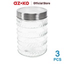 AZKO Krishome 1.1 ltr Set 3 Pcs Stoples Kaca Medium Strips