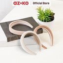 AZKO Ataru Bando Puffy Headband New Headband Aksesoris Rambut Bandana Wanita Women Accessories Hiasan Kepala - Beige